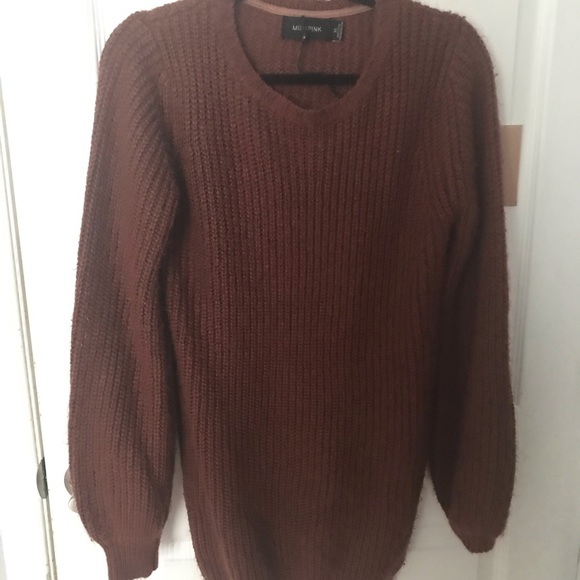 MinkPink One Sided Jumper dress 🏷 - Picture 9 of 11